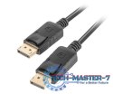 Kabel DisplayPort M/M 4K 3M czarny
