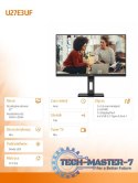 Monitor 27 cali U27E3UF 4K IPS HDMIx2 DP Pivot Głośniki