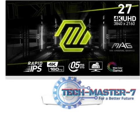 Monitor MSI MAG 274URFW (27" /IPS /160Hz /3840 x 2160 /Czarny)