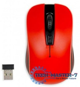 Mysz Bezprzewodowa IBOX Lorini Red