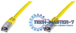 NETRACK CAT5e FTP 7 m Żółty 7 Patchcord