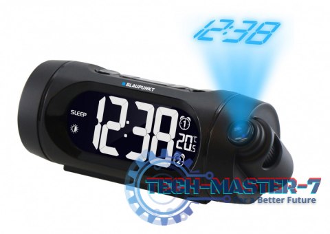 Radiobudzik CRP9BK 2 x Alarm USB Projektor Radiobudzik CRP9BK 2 x Alarm USB Projektor