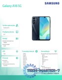 Smartfon Galaxy A16 5G 4/128 GB czarny