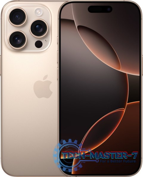 Smartphone APPLE iPhone 16 Pro 128 GB Desert Titanium (Piaskowy) MYNF3ZD/A Smartphone APPLE iPhone 16 Pro 128 GB Desert Titanium (Piaskowy) MYNF3ZD/A