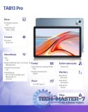 Tablet TAB13 Pro LTE 8/128GB 7680 mAh 10.1 cala niebieski