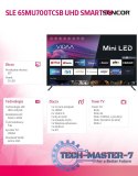 Telewizor Smart 4K SLE 65MU700 Mini LED SMART VIDAA od Hisens Bluetooth