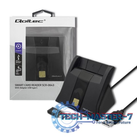 Inteligentny czytnik chipowych kart ID | USB 2.0 | Plug&play Inteligentny czytnik chipowych kart ID | USB 2.0 | Plug&play