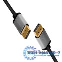 Kabel DisplayPort 4K/60 Hz,DP/M do DP/M,alu. 5m