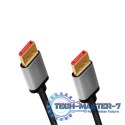 Kabel DisplayPort 8K/60 Hz,DP/M do DP/M aluminium 3m