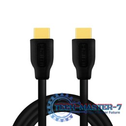 Kabel HDMI 4K/60Hz, CCS, 5m Czarny