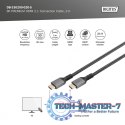 Kabel Premium połączeniowy HDMI 2.1 Ultra HighSpeed 8K60Hz UHD Typ HDMI A/A M/M 2m Czarny