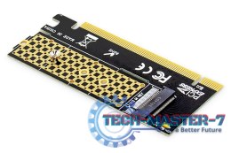 Karta rozszerzeń (Kontroler) M.2NVMe SSD PCIe 3.0 x16 SATA