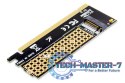 Karta rozszerzeń (Kontroler) M.2NVMe SSD PCIe 3.0 x16 SATA