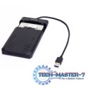 Obudowa USB3 HDD/SSD SATA 6G UASP; Y-3036