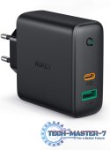 PA-D3 ładowarka sieciowa 2xUSB Power Delivery (1xUSB A+1xUSB C) 60W 5.4A
