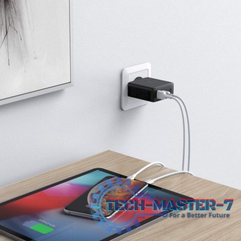 PA-D3 ładowarka sieciowa 2xUSB Power Delivery (1xUSB A+1xUSB C) 60W 5.4A PA-D3 ładowarka sieciowa 2xUSB Power Delivery (1xUSB A+1xUSB C) 60W 5.4A