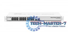 Przełącznik 24x1GbE 2xSFP+ CSS326-24G-2S+RM