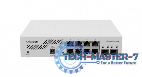 Przełącznik 8x1GbE 2xSFP+ CSS610-8G-2S+IN