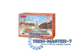 Puzzle 3D Cityline Warszawa