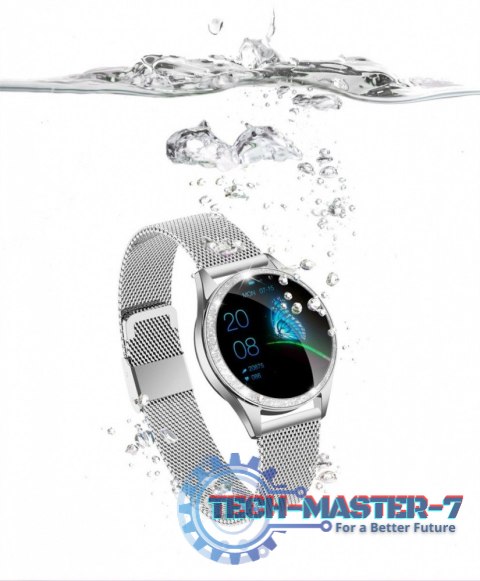 Smartwatch Oro Smart Crystal Srebry Smartwatch Oro Smart Crystal Srebry