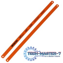 Brzeszczot bimetalowy do cięcia metalu drewna 300x12mm zestaw 2 sztuki WOKIN
