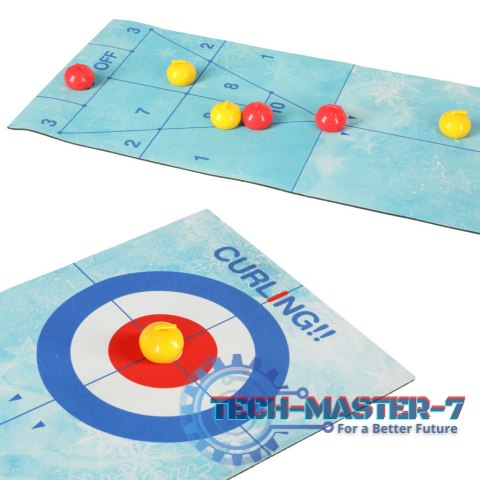 Curling gra planszowa zręcznościowa LUCRUM GAMES 4+ Curling gra planszowa zręcznościowa LUCRUM GAMES 4+