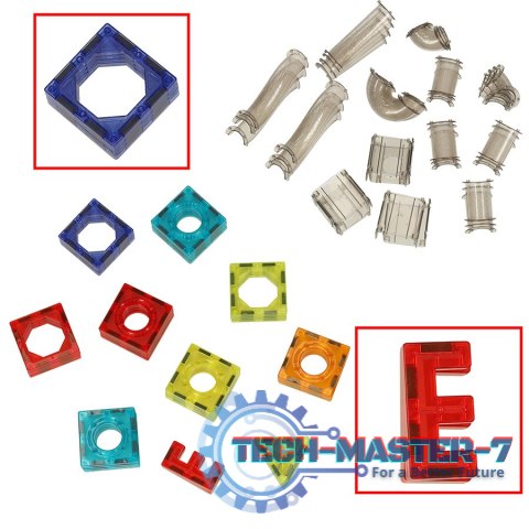 Klocki magnetyczne magnetic sticks marble tor kulkowy z dźwiękiem muzyką grający 118 elementów Klocki magnetyczne magnetic sticks marble tor kulkowy z dźwiękiem muzyką grający 118 elementów