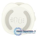 Lampka nocna dla dzieci silikonowa dotykowa miękka 8 LED USB RGB biała astronauta