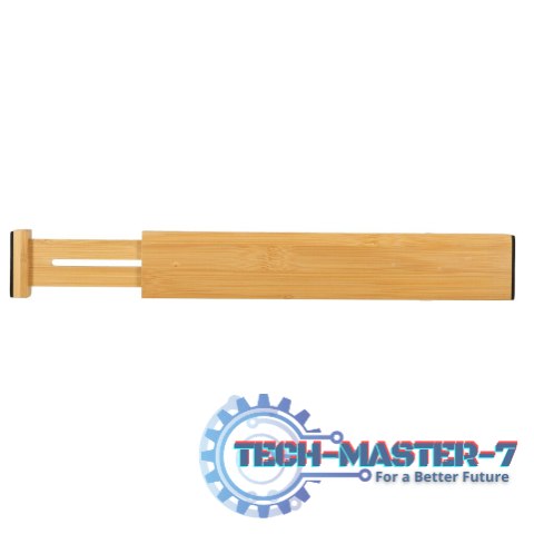 Organizer do szuflady bambusowy separator regulowany na sztućce narzedzia 43cm 1 sztuka