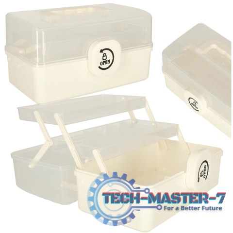 Pojemnik na leki organizer pudełko apteczka 29 x 16 x 15 cm Pojemnik na leki organizer pudełko apteczka 29 x 16 x 15 cm