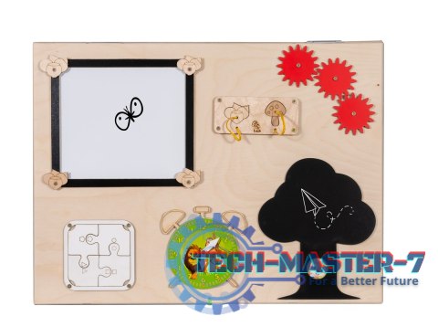 Tablica manipulacyjna drewniana 50 x 37,5 x 32 cm Tablica manipulacyjna drewniana 50 x 37,5 x 32 cm