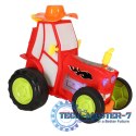 Traktor ciągnik zdalnie sterowany na pilota RC skaczący tańczący dźwięk czerwony