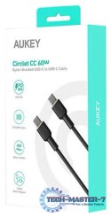 CB-NCC2 nylonowy kabel USB C - USB C | 1.8m | 3A | 60W PD | 20V