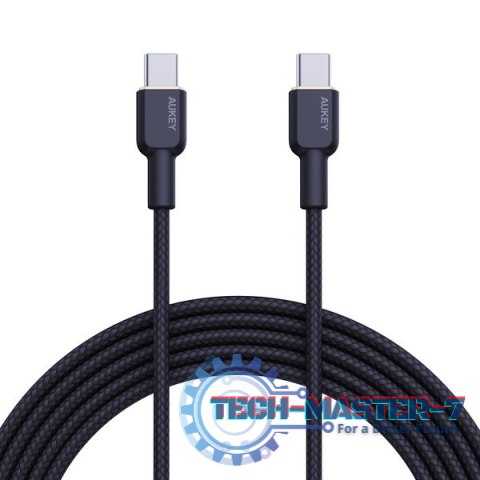 CB-NCC2 nylonowy kabel USB C - USB C | 1.8m | 3A | 60W PD | 20V CB-NCC2 nylonowy kabel USB C - USB C | 1.8m | 3A | 60W PD | 20V