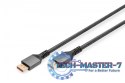 Kabel połączeniowy PREMIUM DisplayPort 2.1 16K 60Hz DP/DP M/M 1m Czarny