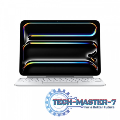 Klawiatura Magic Keyboard do iPada Pro 11 cali (M4) - angielski (międzynarodowy) - biała