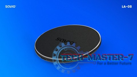Ładowarka bezprzewodowa indukcyjna Qi, USB-C, 15W, LA-08 Ładowarka bezprzewodowa indukcyjna Qi, USB-C, 15W, LA-08