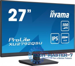 Monitor 27 cali ProLite XU2792QSU-B6 IPS,QHD,100Hz,HDMI,DP,4xUSB3.2,SLIM