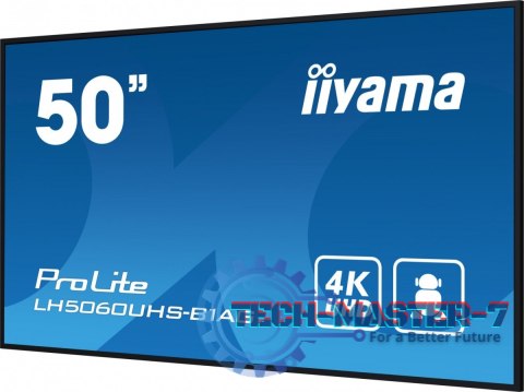 Monitor wielkoformatowy 49.5 cala LH5060UHS-B1AG matowy 24h/7 500(cd/m2) VA 3840 x 2160 UHD(4K) Android.11 Wifi CMS(iiSignage2) Monitor wielkoformatowy 49.5 cala LH5060UHS-B1AG matowy 24h/7 500(cd/m2) VA 3840 x 2160 UHD(4K) Android.11 Wifi CMS(iiSignage2)