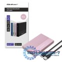 Obudowa | Kieszeń na dysk SSD HDD 2.5 cala | SATA | USB 3.0 | Super speed 5Gb/s | 2TB | Różowy