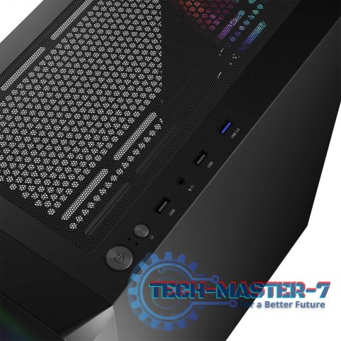 Obudowa Komputerowa Logic Portos ARGB Midi USB 3.0 Czarna Obudowa Komputerowa Logic Portos ARGB Midi USB 3.0 Czarna