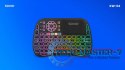 Podświetlana klawiatura bezprzewodowa RGB BT + 2.4 GHz , TV Box, Smart TV, Konsole, PC, KW-04