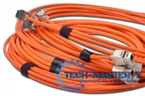 Taśma rzepowa do okablowania strukturalnego, szerokość 20 mm, rolka 10 m, Czarna Taśma rzepowa do okablowania strukturalnego, szerokość 20 mm, rolka 10 m, Czarna