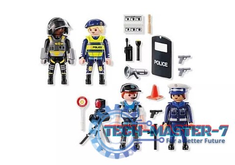 Action Heroes 71730 Zestaw figurek policjantów Action Heroes 71730 Zestaw figurek policjantów