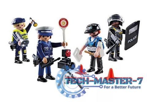 Action Heroes 71730 Zestaw figurek policjantów Action Heroes 71730 Zestaw figurek policjantów