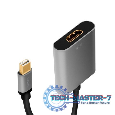 Adapter mDP do HDMI 4K 60Hz, aluminium 0.15m Adapter mDP do HDMI 4K 60Hz, aluminium 0.15m