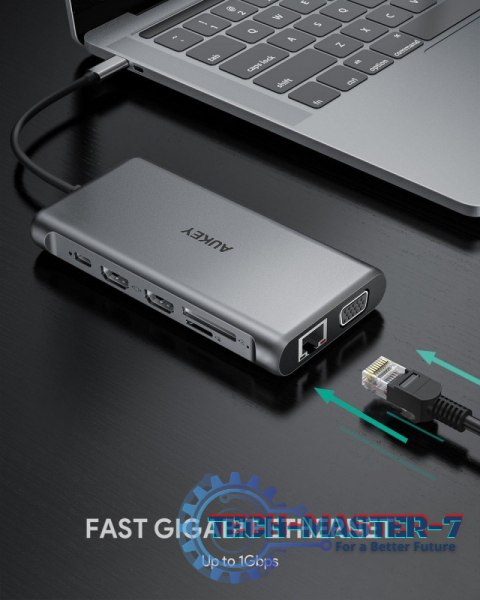 CB-C78 aluminiowy HUB USB-C | 12w1 | RJ45 Ethernet 10/100/1000Mbps | 2xUSB 3.1 | 2xUSB 2.0 | 2xHDMI 4k@30Hz | VGA | SD i microSD CB-C78 aluminiowy HUB USB-C | 12w1 | RJ45 Ethernet 10/100/1000Mbps | 2xUSB 3.1 | 2xUSB 2.0 | 2xHDMI 4k@30Hz | VGA | SD i microSD