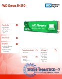 Dysk SSD Green 500GB M.2 2280 SN350 NVMe PCIe