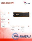 Dysk SSD LEGEND 960 MAX 4TB PCIe 4x4 7.4/6.8 GB/s M2