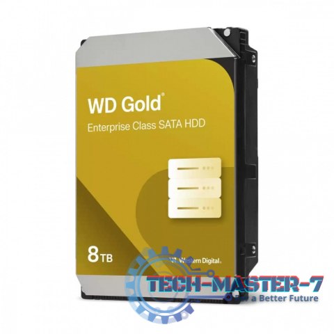 Dysk twardy WD Gold Enterprise 8TB 3,5 SATA 256MB Dysk twardy WD Gold Enterprise 8TB 3,5 SATA 256MB